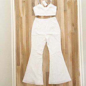 Pinstripe Two Piece Set